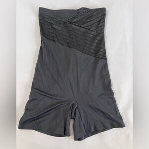 Assets Women's Micro High Waist Mid-Thigh Shaper 1X black‎